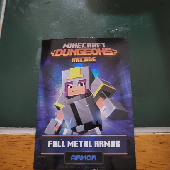 7 minecraft dungeons arcade cards - Picture 2 of 8